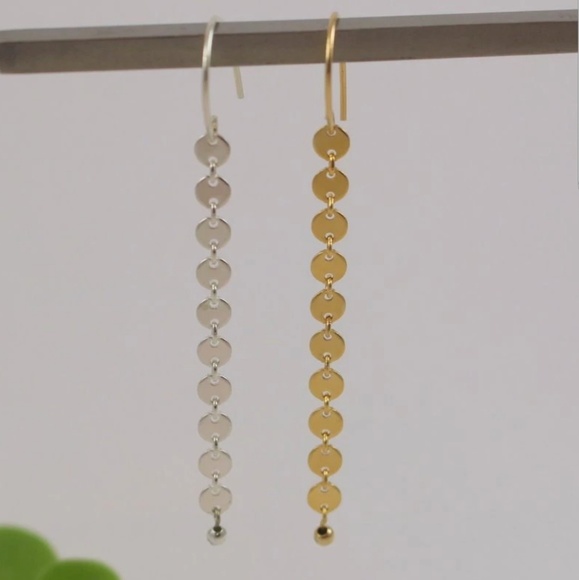 💎[3 for $15]💎 Bohemian Coin Disc Earrings - Picture 3 of 4